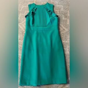 Ann Taylor Green Sleeveless Dress